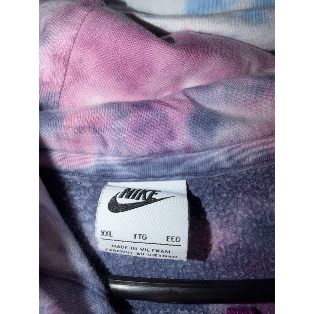 Nike Hoodie Mens 2XL Pullover Space Galaxy AOP Sweatshirt - Picture 4 of 7
